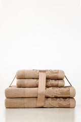 Toast Jacquard 4pcs Towel Set