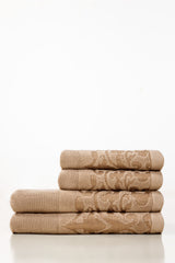 Toast Jacquard 4pcs Towel Set