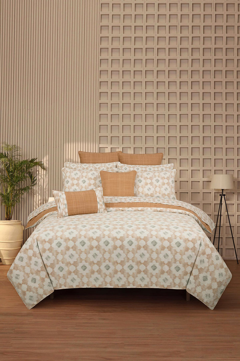 Tone Pixel Quilt Cover Set