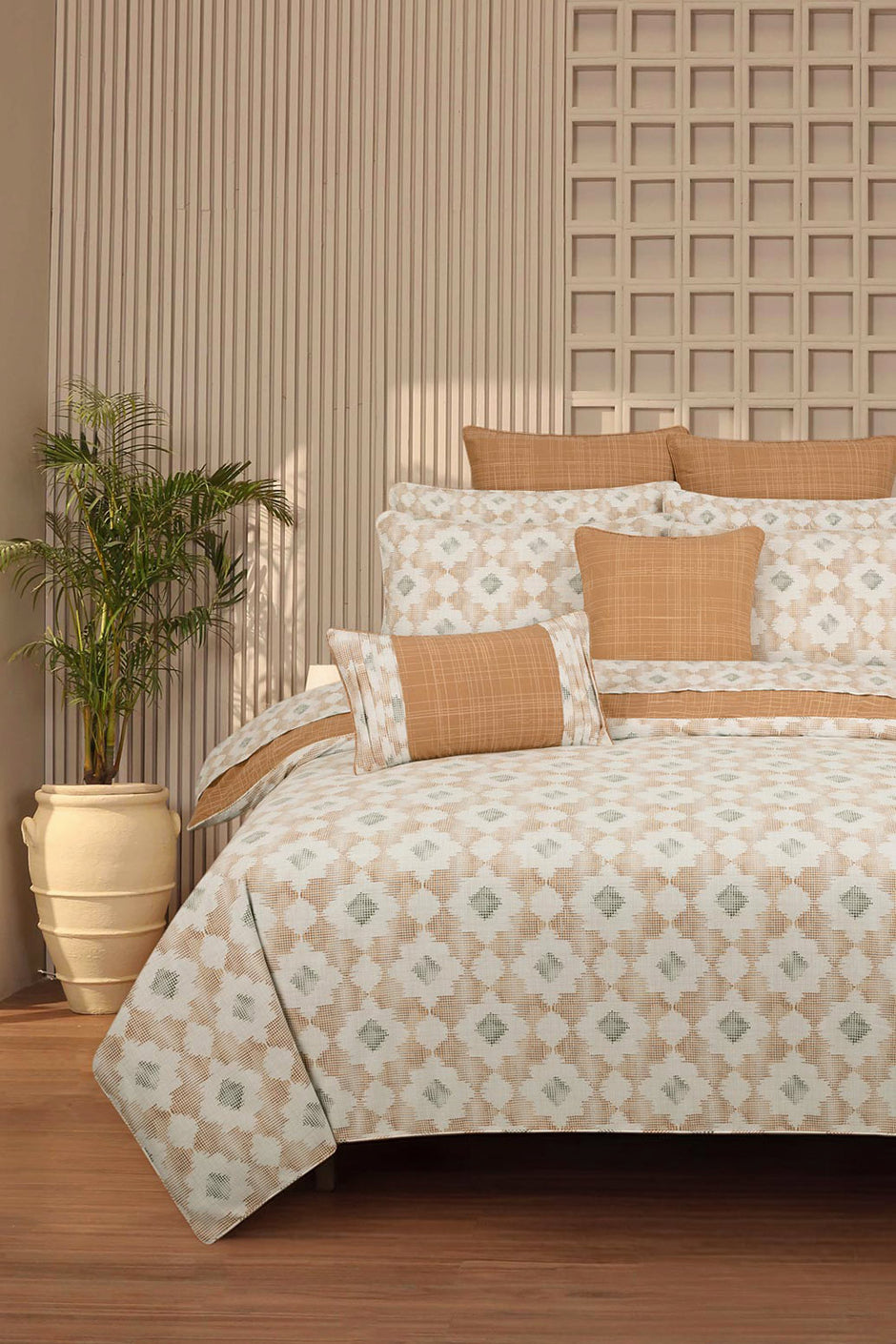 Tone Pixel Quilt Cover Set