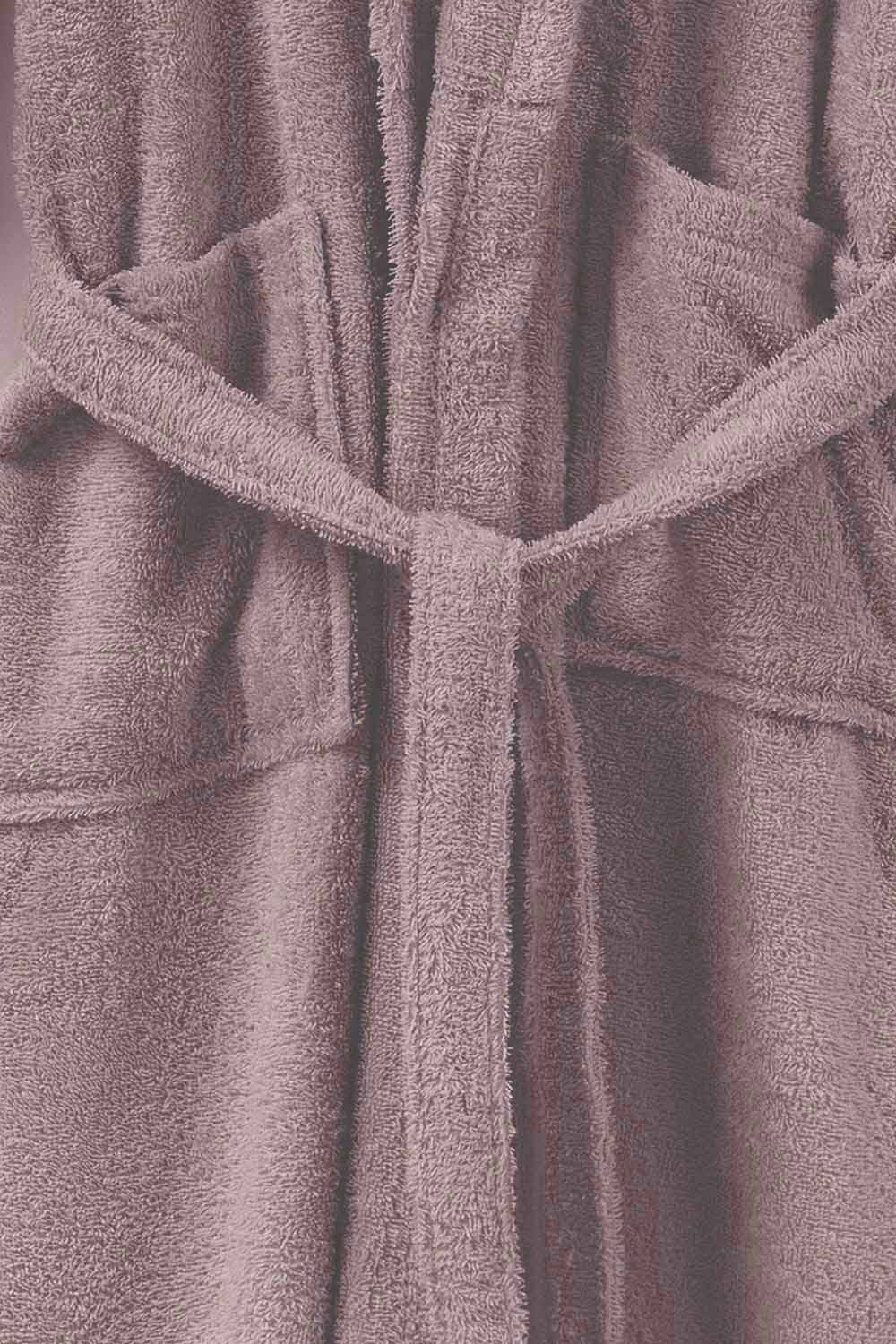 Tulip Wood Combed Bathrobe