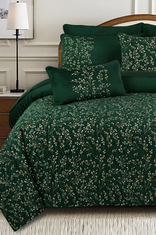 VB-011 Velvet Complete Bed Set