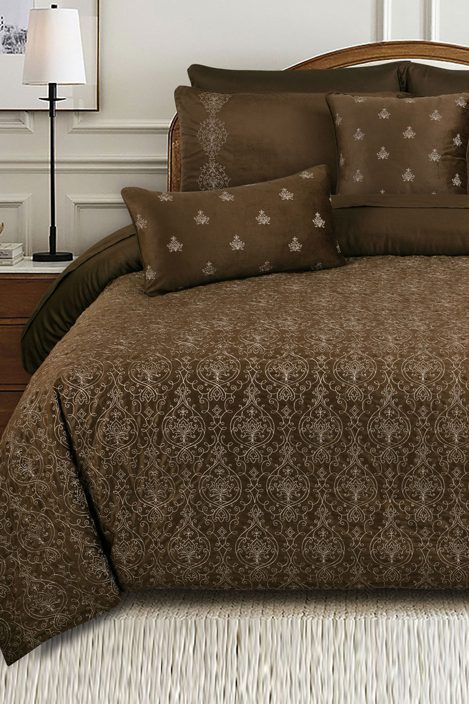 Velvet Complete Bed Set