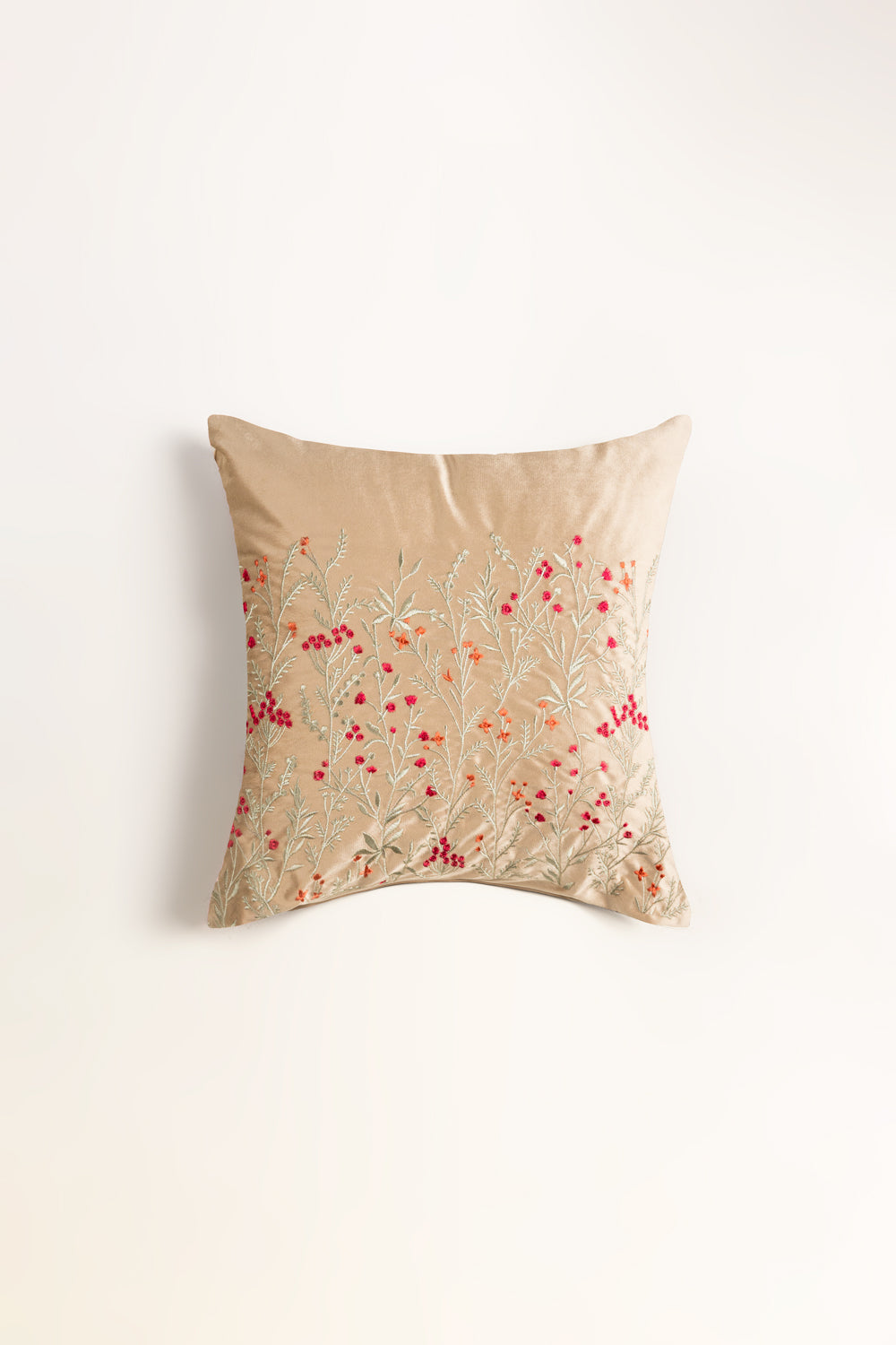 VEC -26-21 Velvet Embroidered Cushion Cover