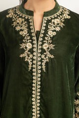 Velvet Embroidered Shirt And Trouser IPST-55118