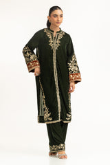 Velvet Embroidered Shirt And Trouser IPST-55118