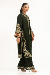 Velvet Embroidered Shirt And Trouser IPST-55118