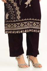 Velvet Embroidered Shirt And Trouser IPST-55119