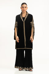 Velvet Embroidered Shirt And Trouser IPST-55120