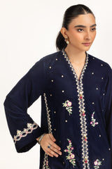 Velvet Embroidered Shirt And Trouser IPST-55123