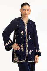 Velvet Embroidered Shirt And Trouser IPST-55123