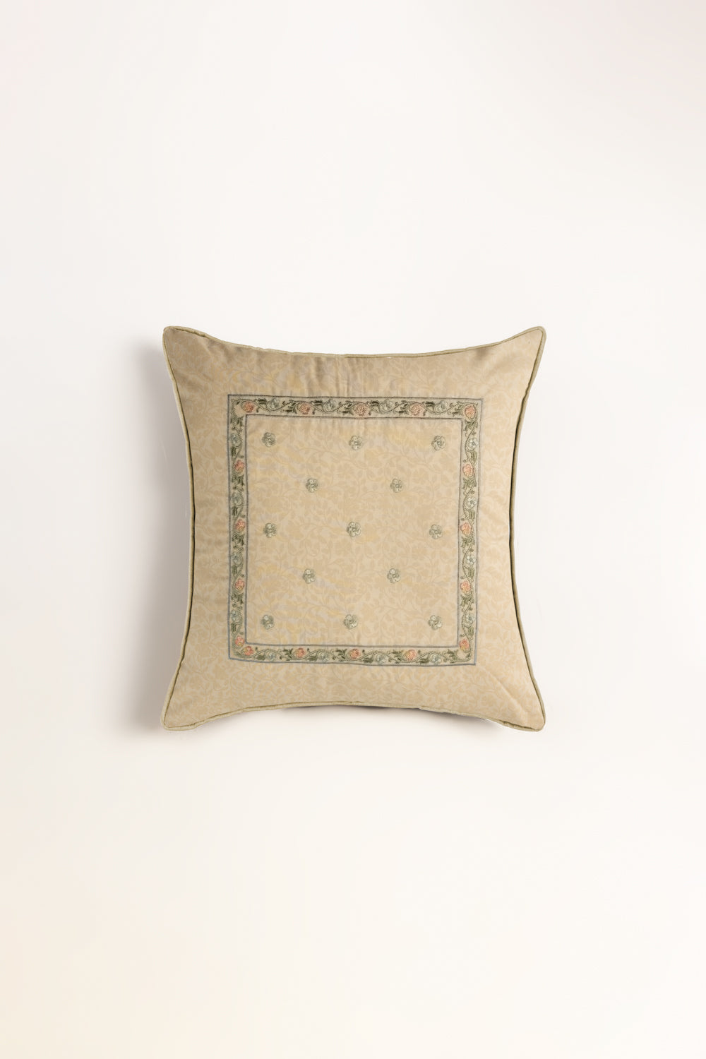 Victorian Bloom Square Cushion Cover