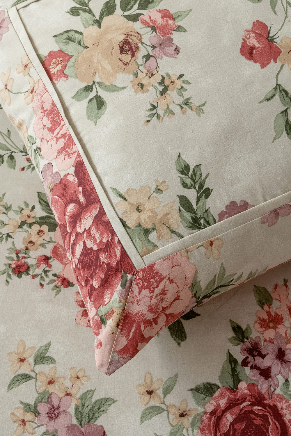 Vintage Rose Quilt Cover Set