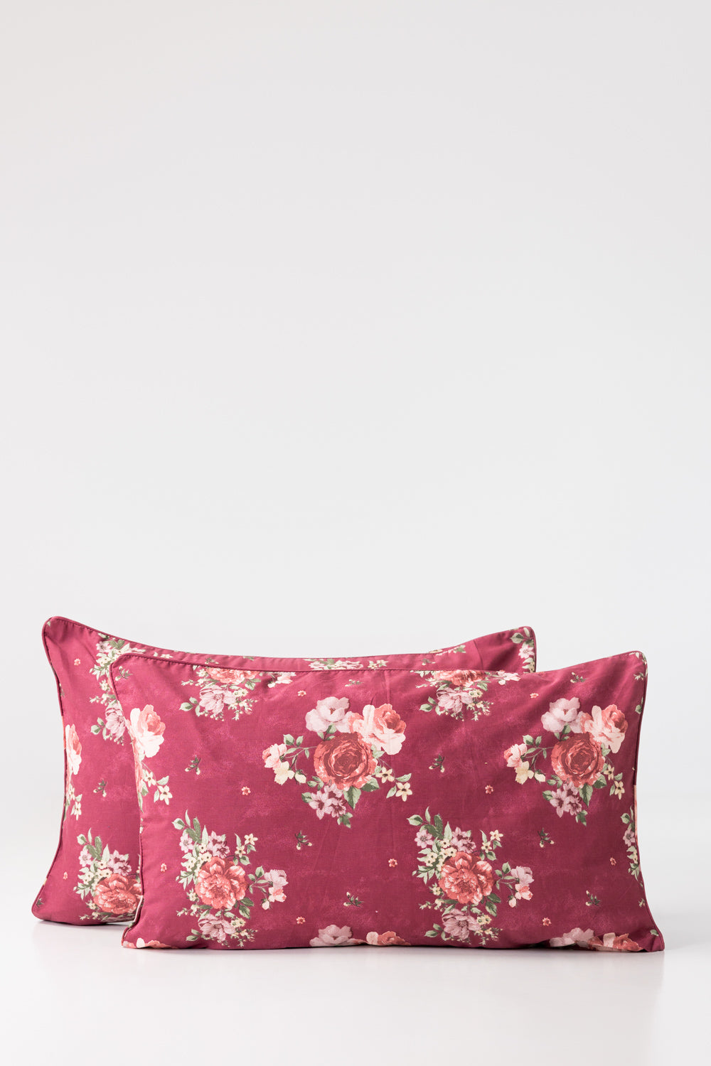 Vintage Rose Pillow Cover Set