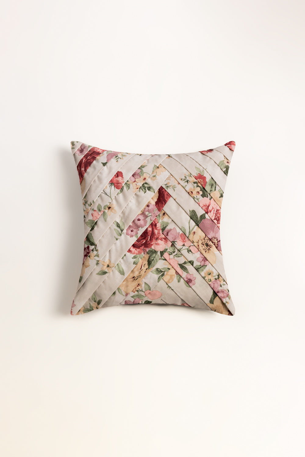 Vintage Rose Square Cushion Cover