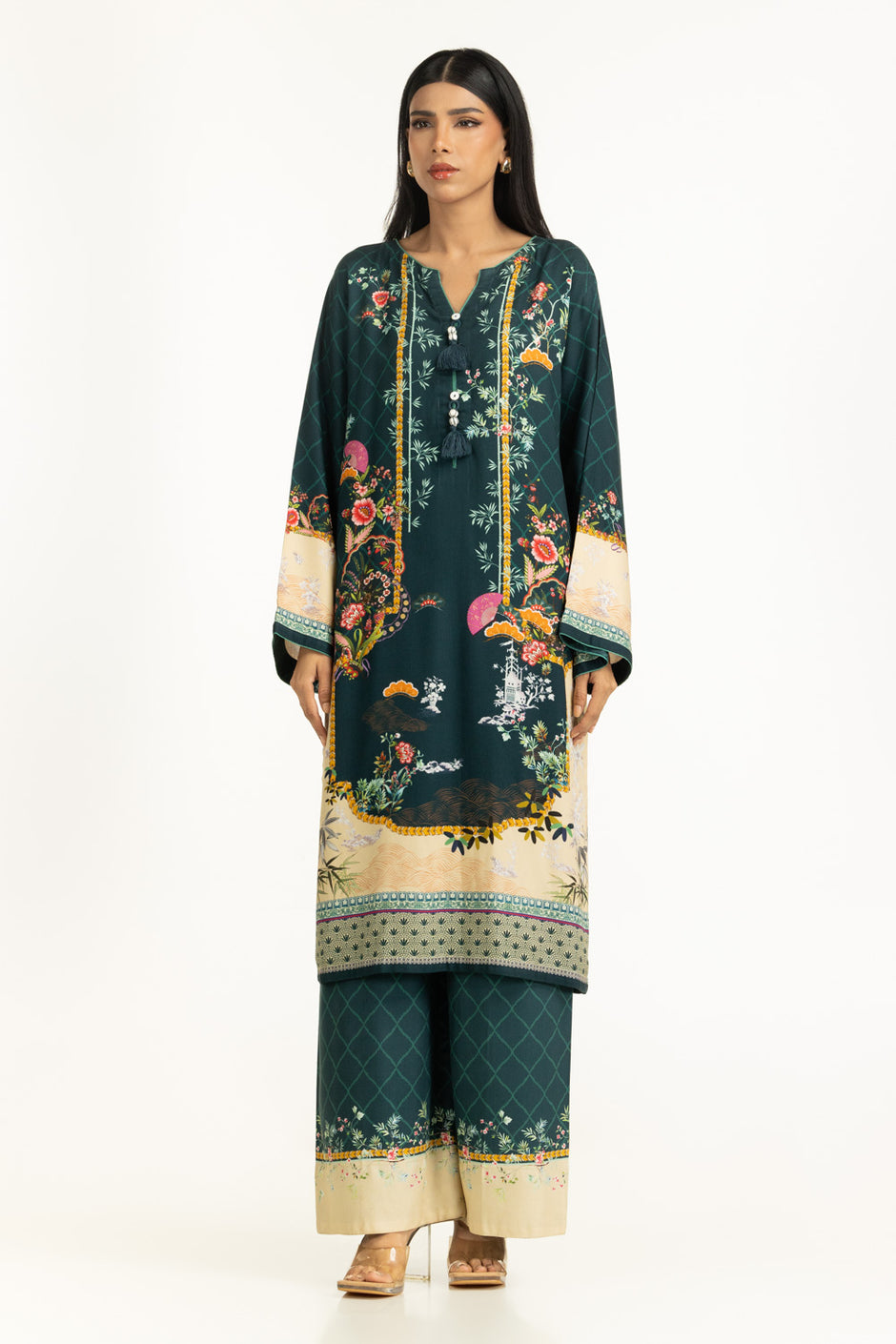 Viscose Crepe Printed Co-Ord Set