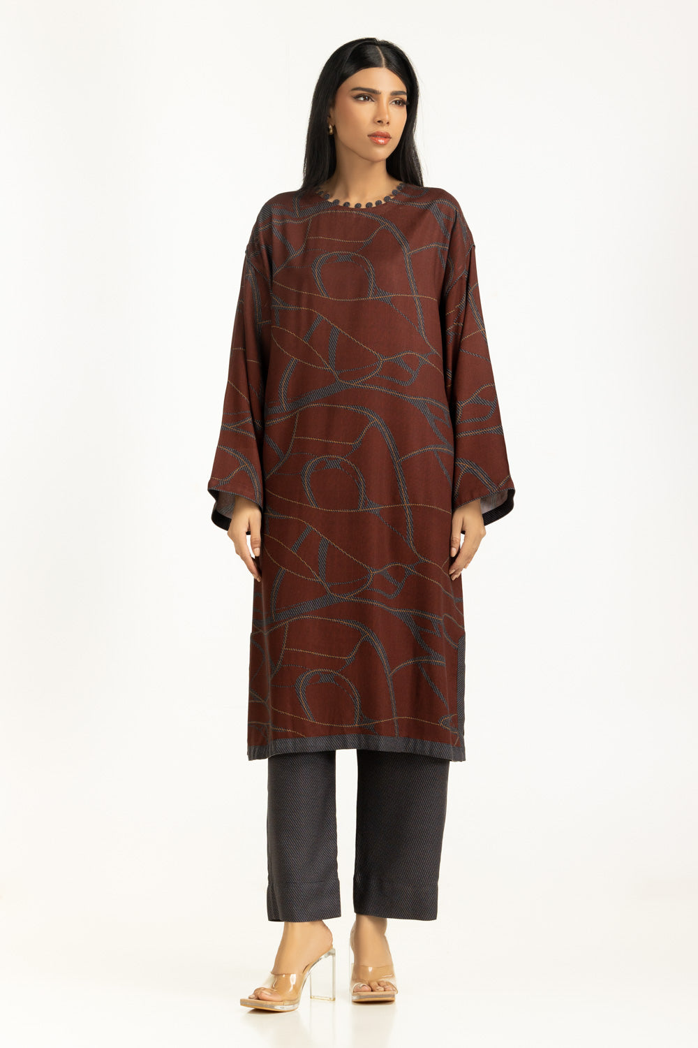 Viscose Crepe Printed Co-Ord Set Ipst-55065