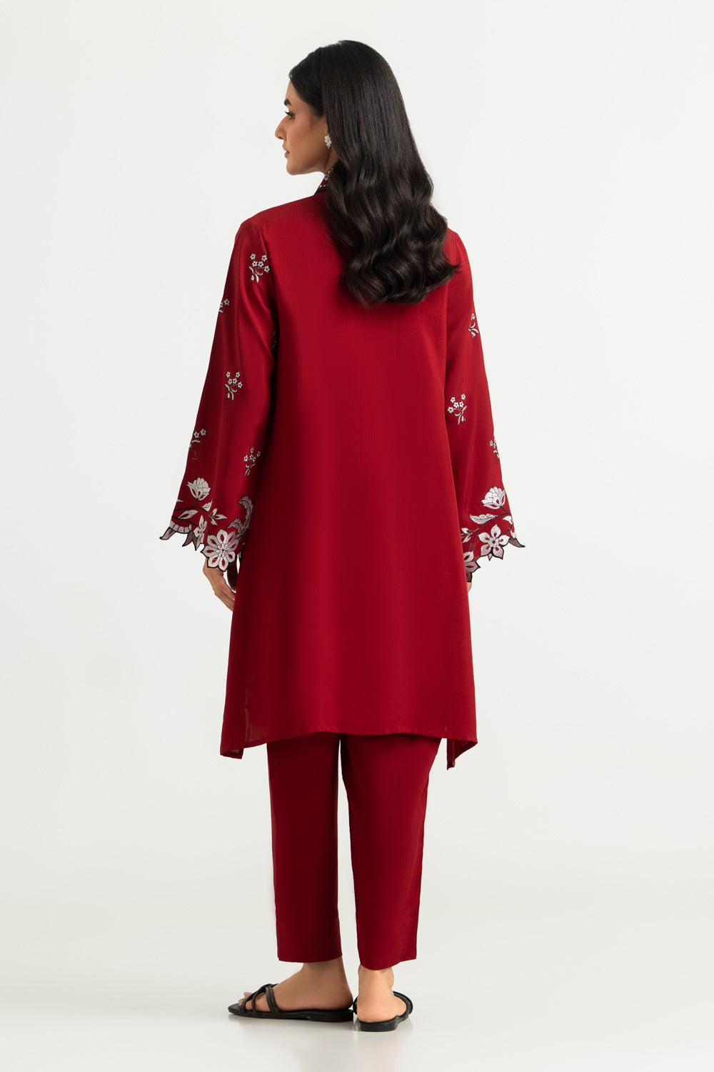 Viscose Embroidered Co-Ord Set