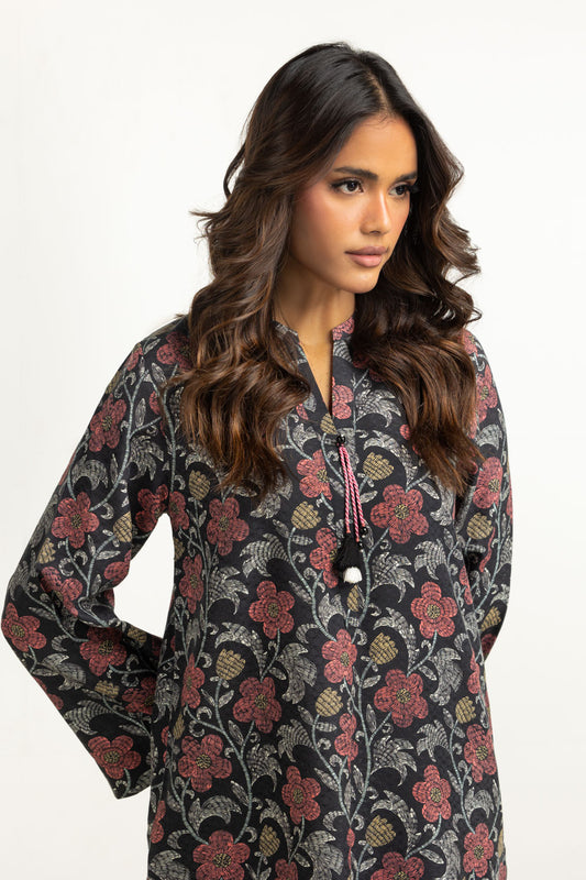 Viscose Jacquard Printed Co-Ord Set IPST-55312