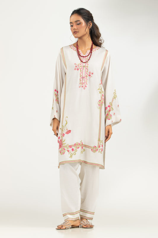 Viscose Rawsilk Embroidered Shirt And Trouser IPST-44858