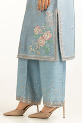 Viscose Rawsilk Embroidered Shirt And Trouser IPST-55115