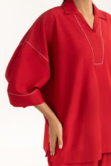 Viscose Slub Co-Ord Set Ipst-55224