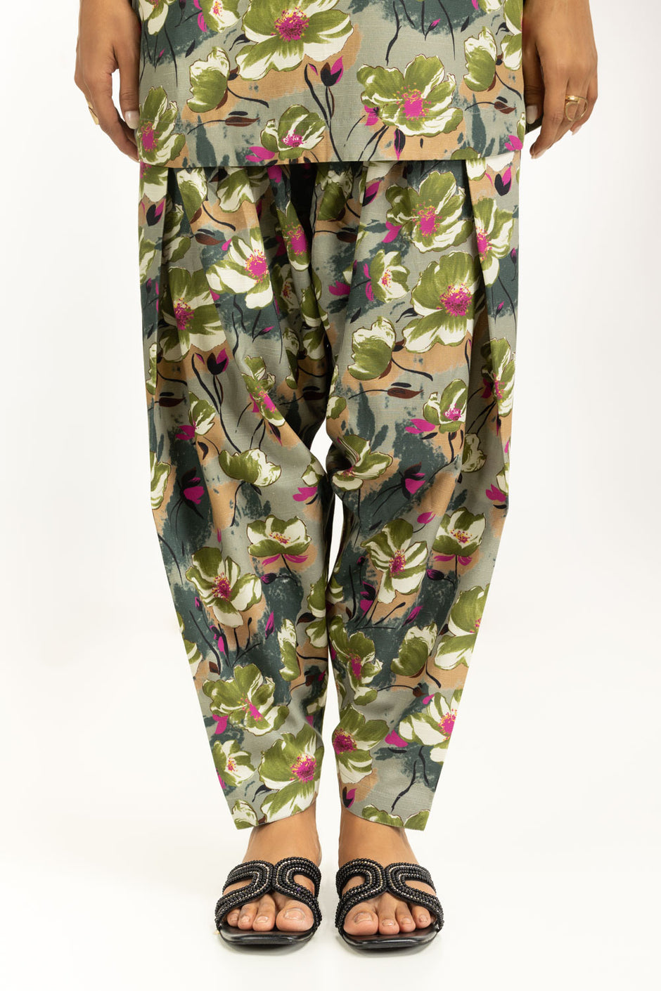 Viscose Slub Printed Co-Ord Set