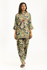 Viscose Slub Printed Co-Ord Set IPST-55030