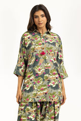 Viscose Slub Printed Co-Ord Set IPST-55030