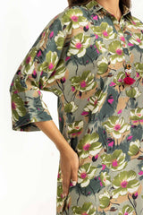 Viscose Slub Printed Co-Ord Set IPST-55030