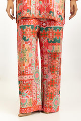 Viscose Slub Printed Co-Ord Set IPST-55067