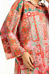 Viscose Slub Printed Co-Ord Set IPST-55067
