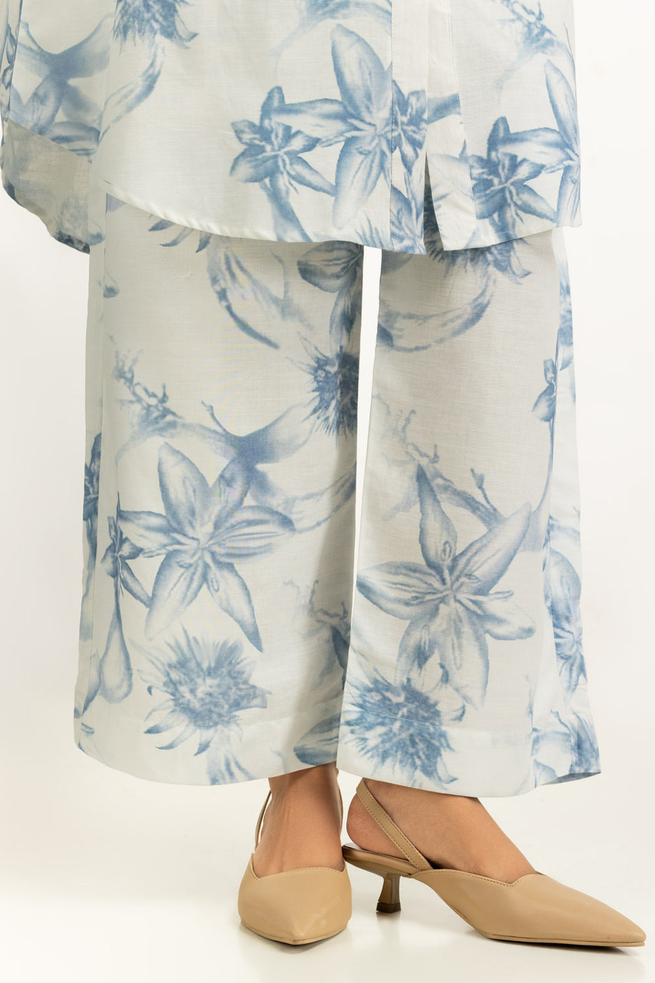 Viscose Slub Printed Co-Ord Set