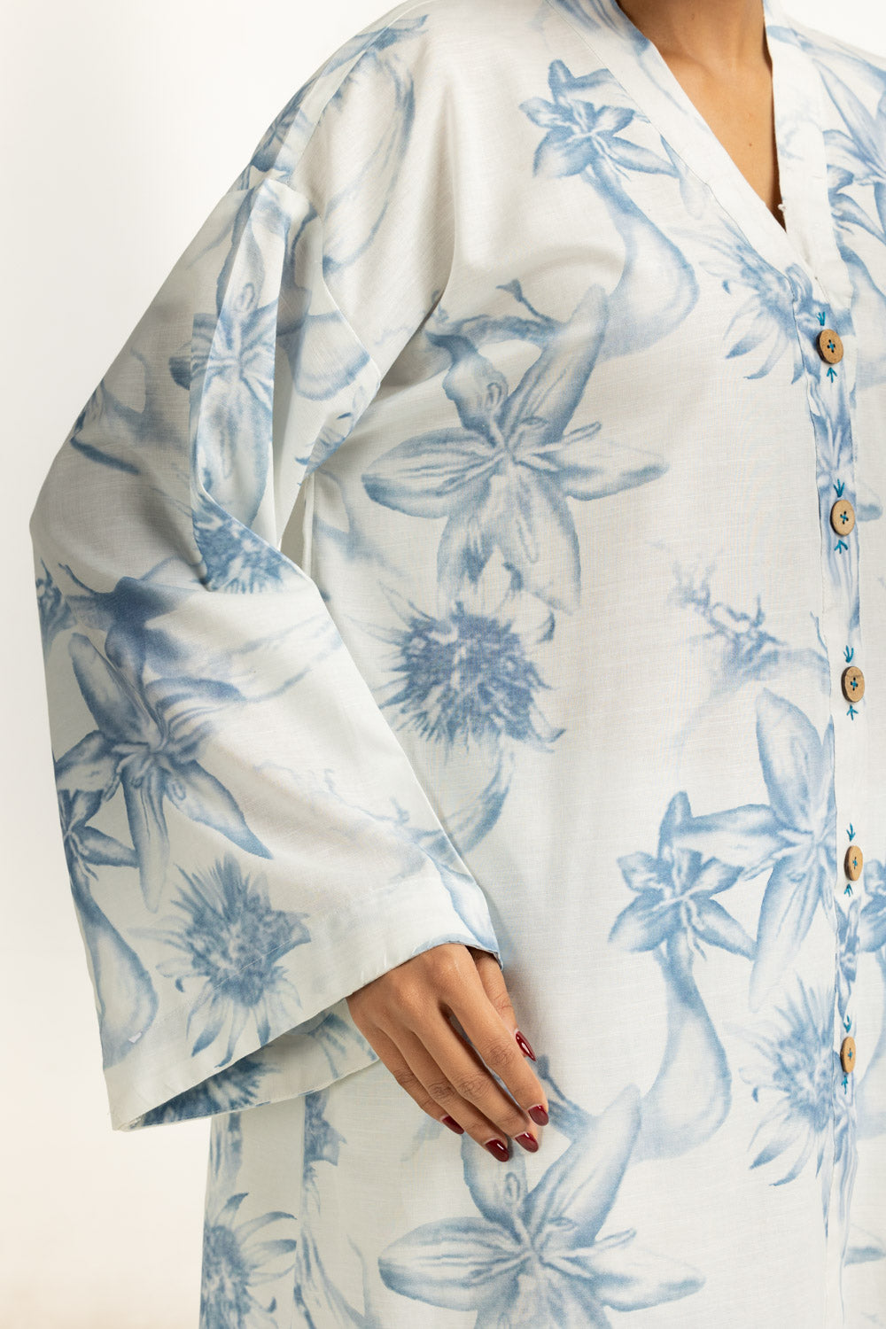 Viscose Slub Printed Co-Ord Set IUSTTS-1280