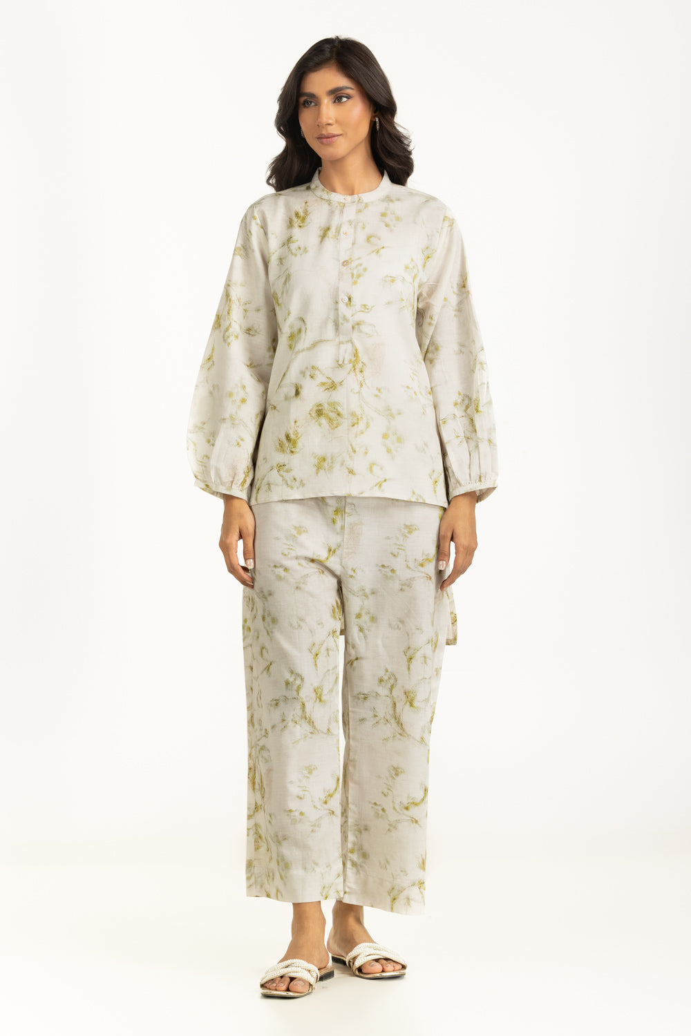 Viscose Slub Printed Co-Ord Set IUSTTS-1322