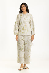 Viscose Slub Printed Co-Ord Set IUSTTS-1322