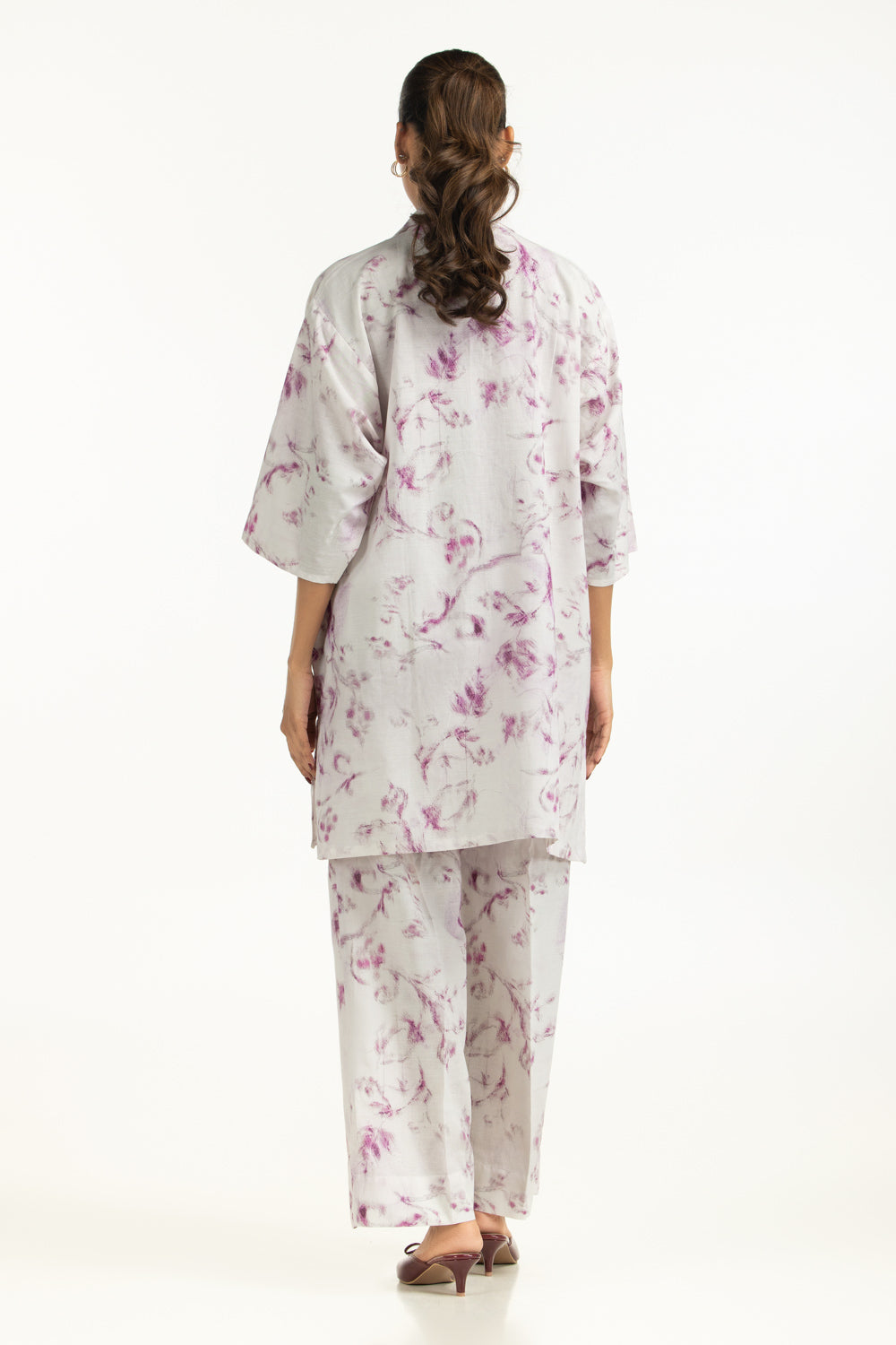 Viscose Slub Printed Co-Ord Set IUSTTS-1327