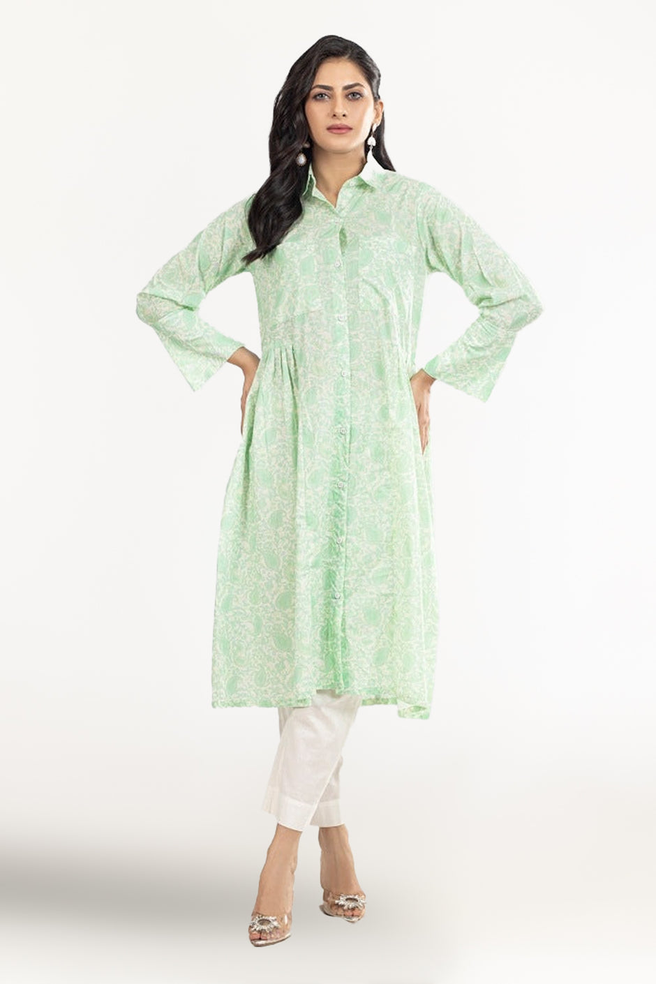 Cambric Printed Shirt