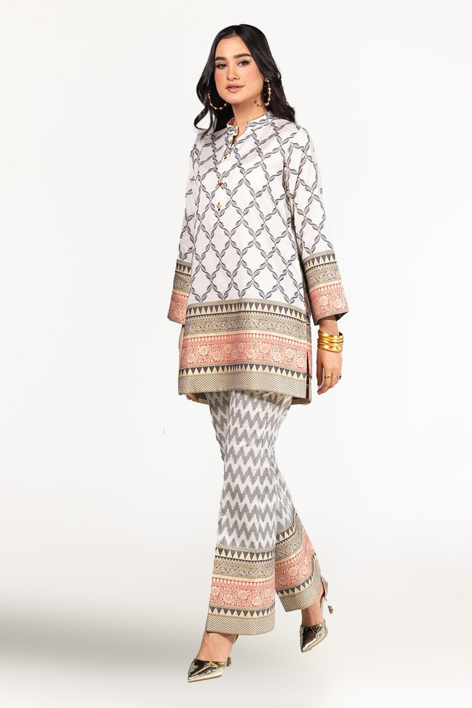 Jacquard Dyed Co-Ord Set