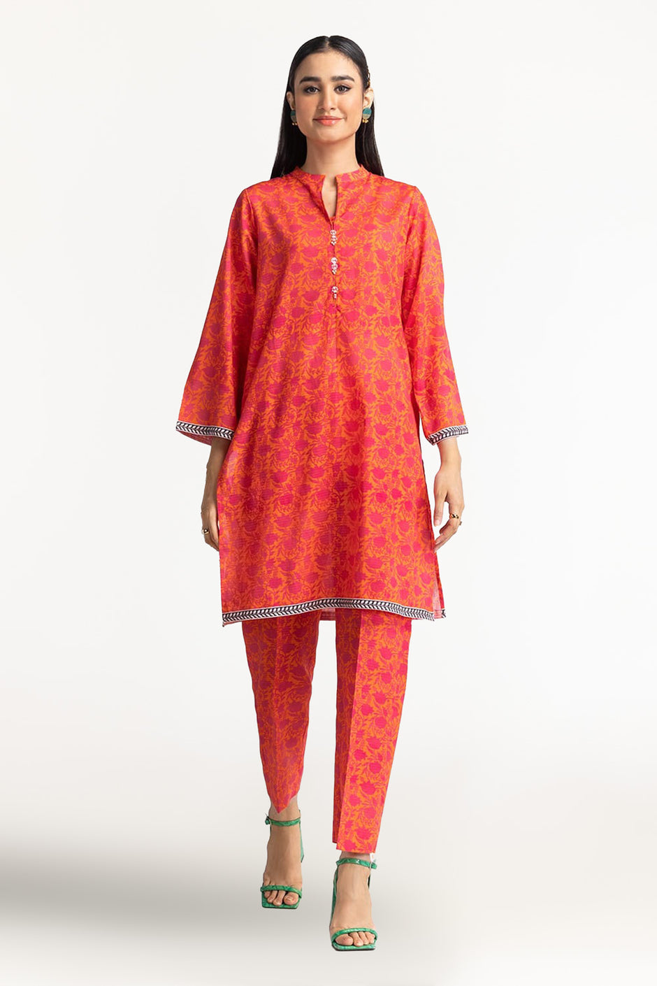 Dobby Printed Co-Ord Set