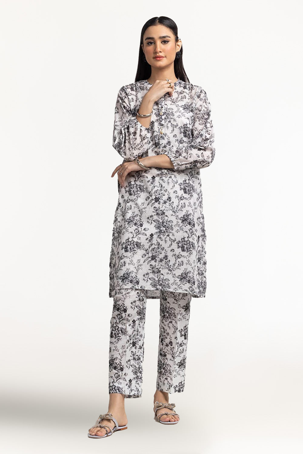 Dobby Printed Co-Ord Set