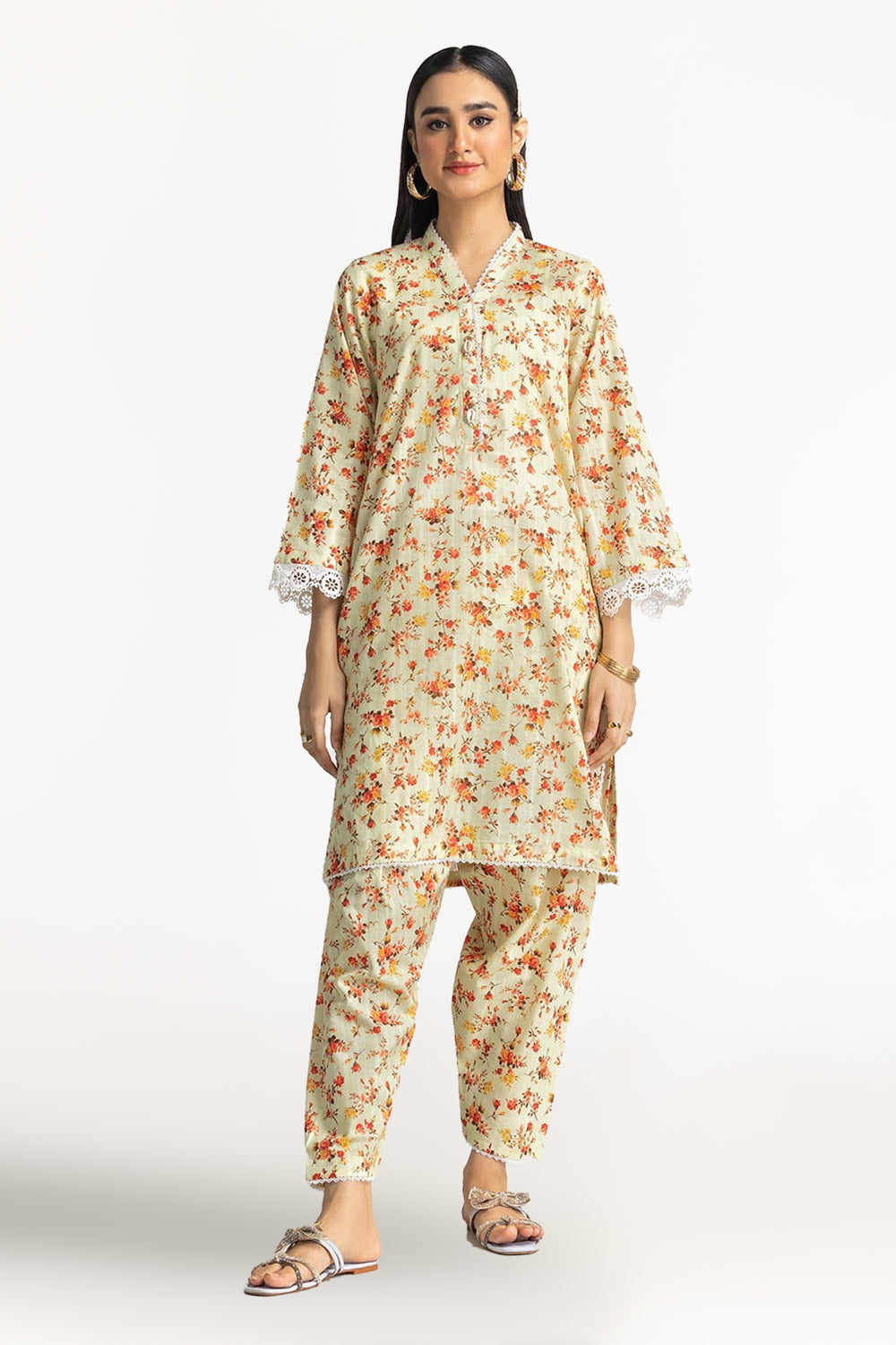 Dobby Printed Co-Ord Set