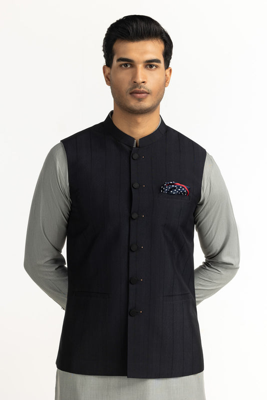 Regular Fit Styling Waist Coat WC-STY25-045