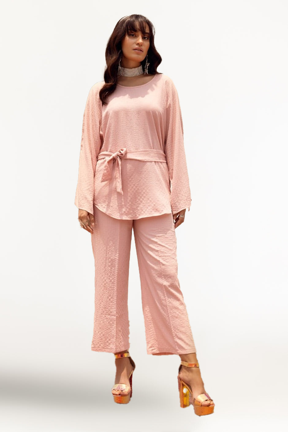 Blended Box Fabric Shirt