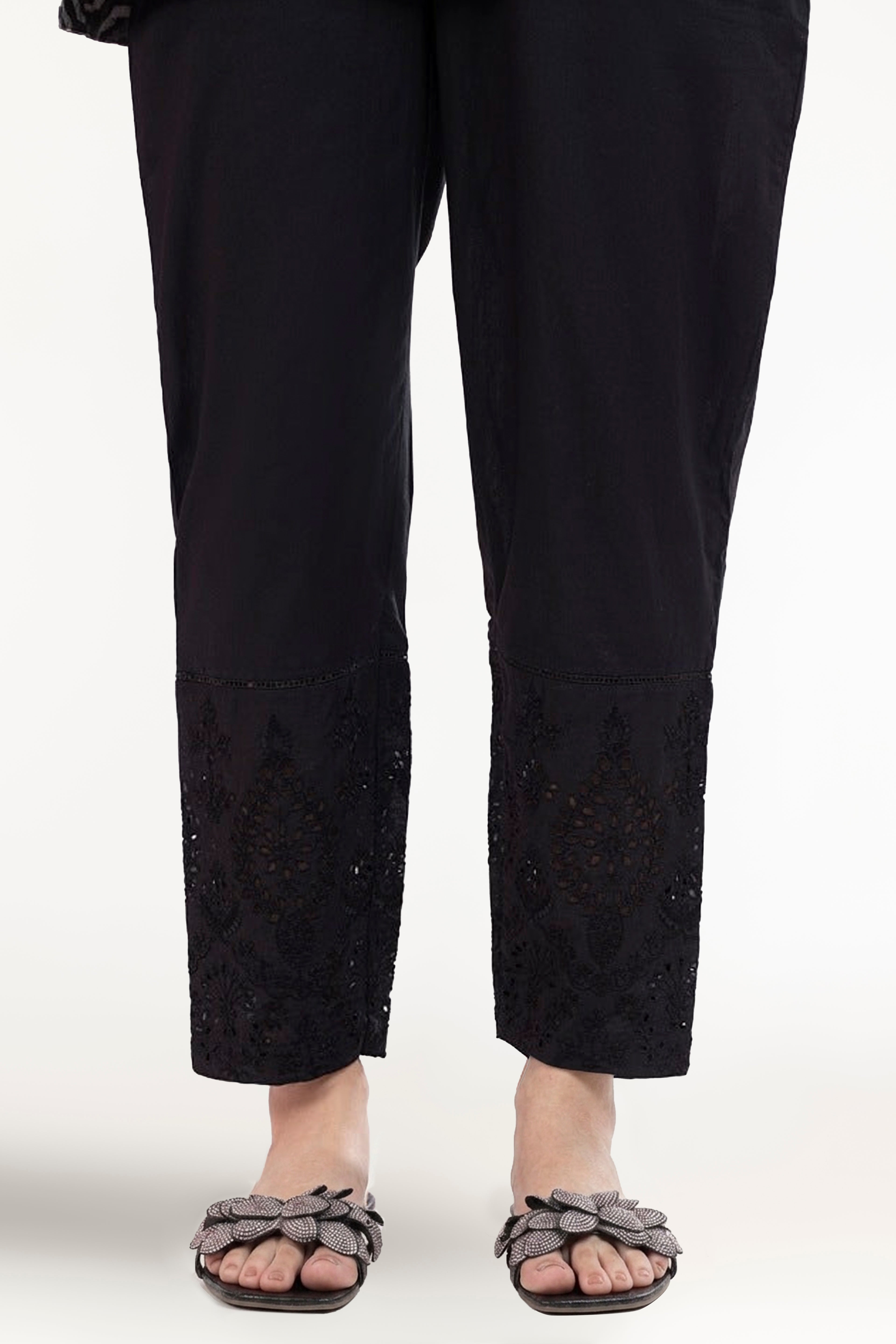 Cambric Embroidered Trouser