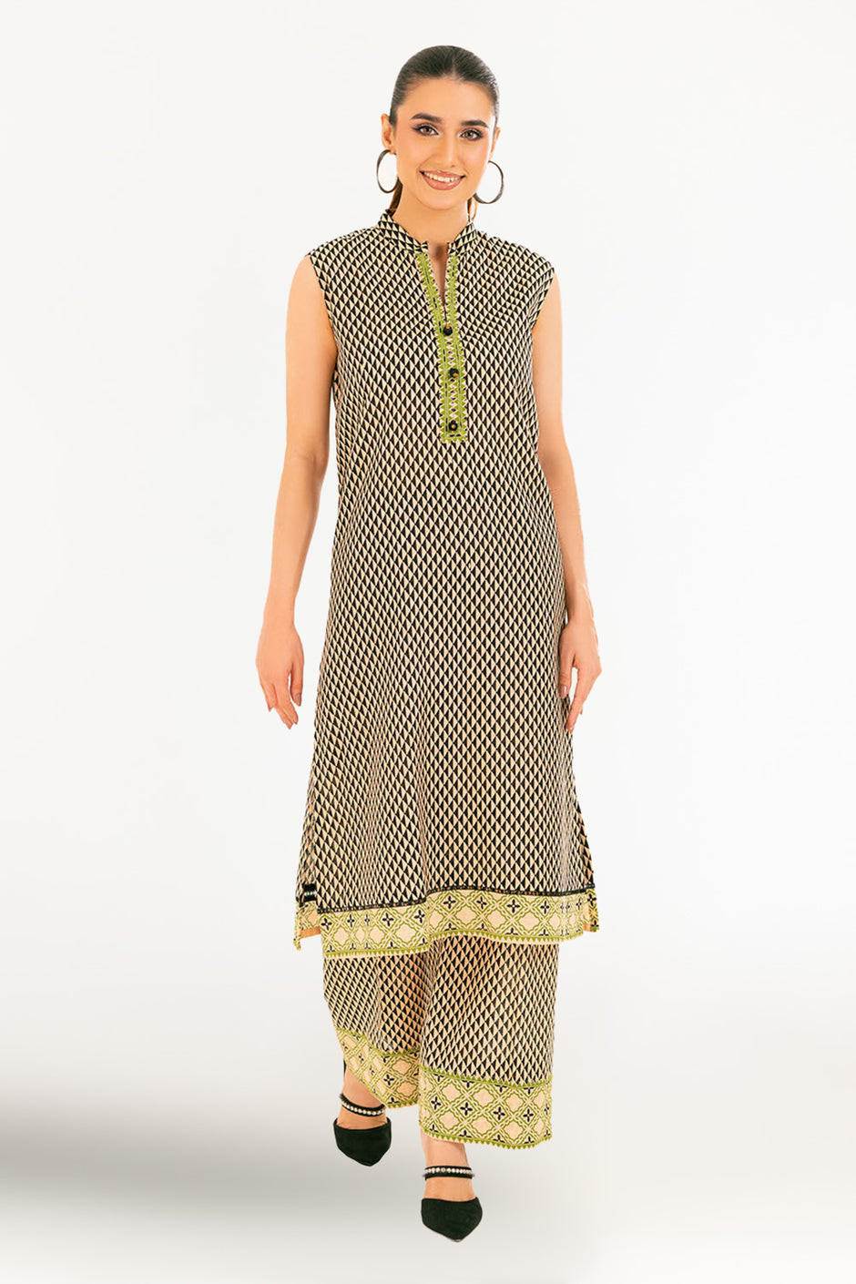 2 Piece Printed Khaddar Suit WNST-52001