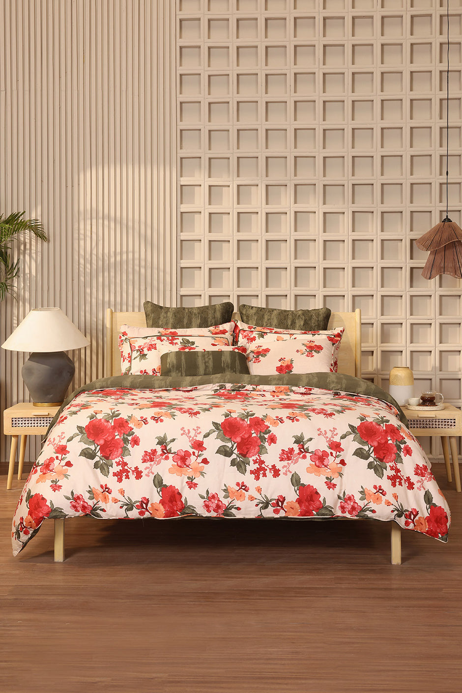 Water Blossom T-200 Quilt Cover Set