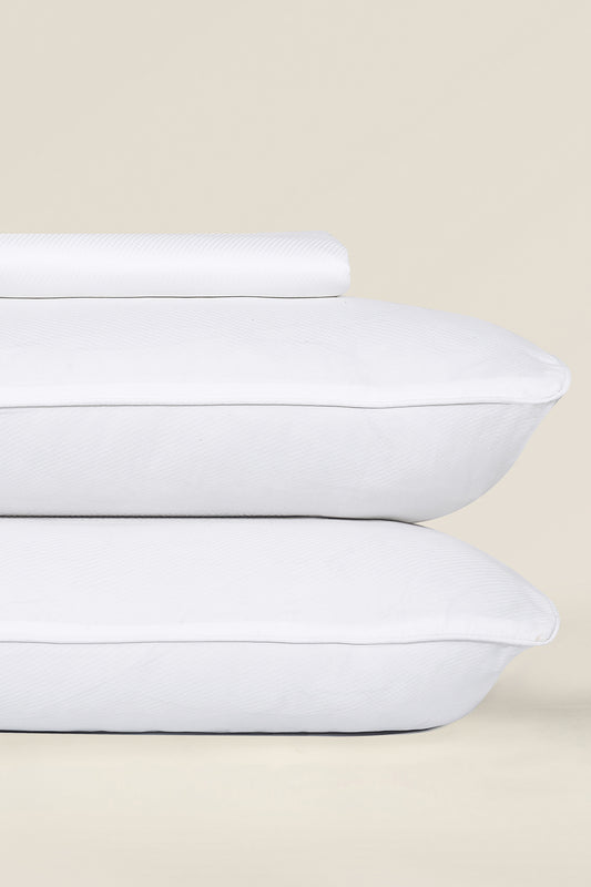 White Cube Dobby Bed Sheet Set