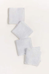 White Combed Towel 4pcs Set 25