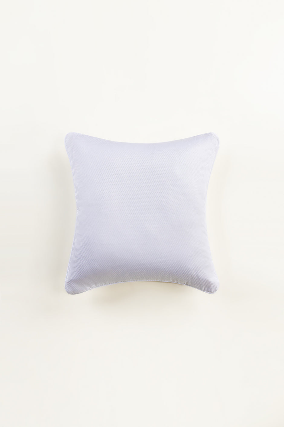 White Cube Dobby Square Cushion Cover